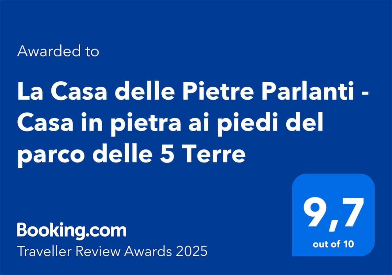 Bed and Breakfast La Casa Delle Pietre Parlanti - Casa In Pietra Ai Piedi Del Parco Delle 5 Terre Biassa Exterior foto